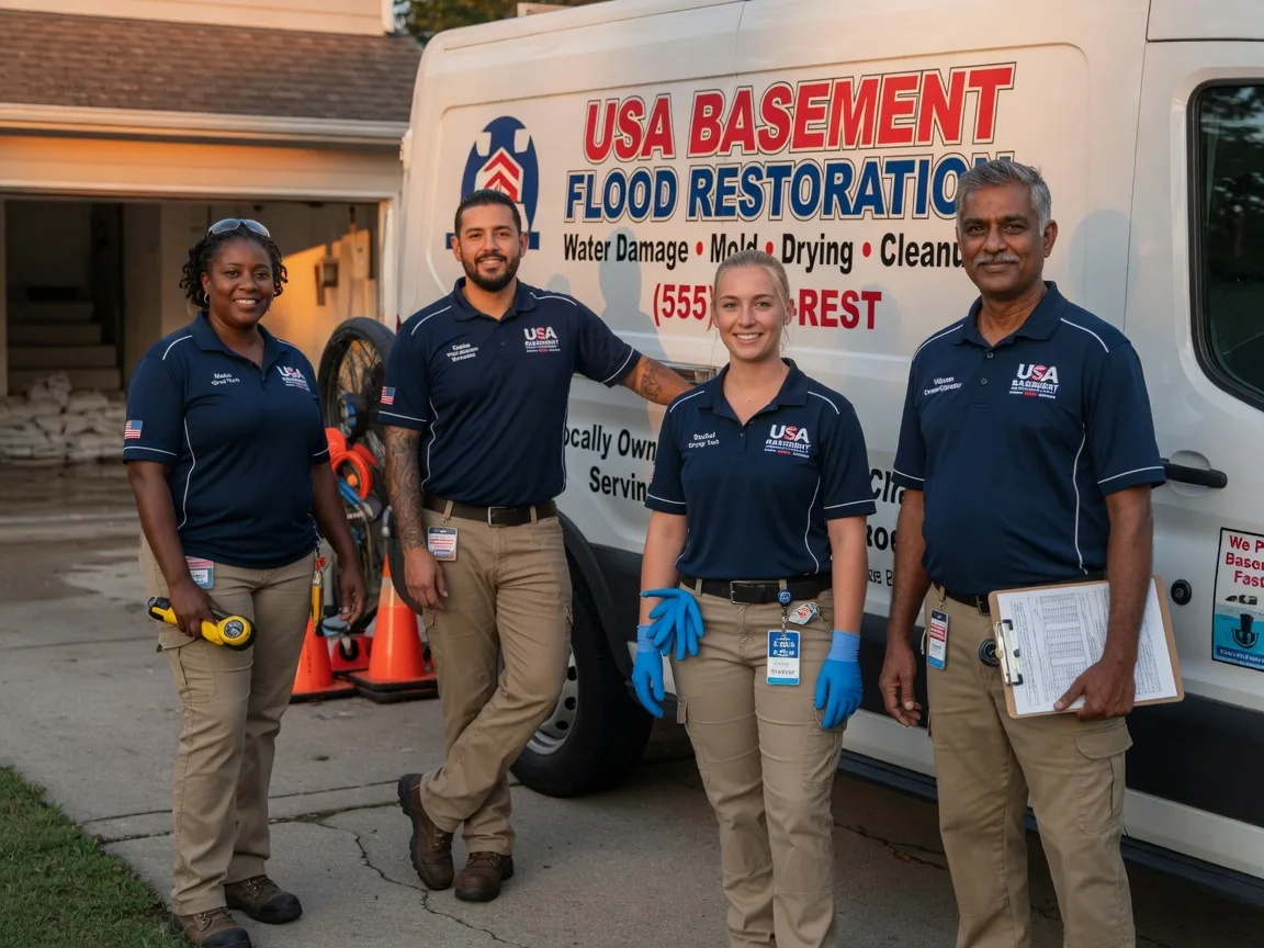 Basement Flood Cleanup company in Van Buren, ME