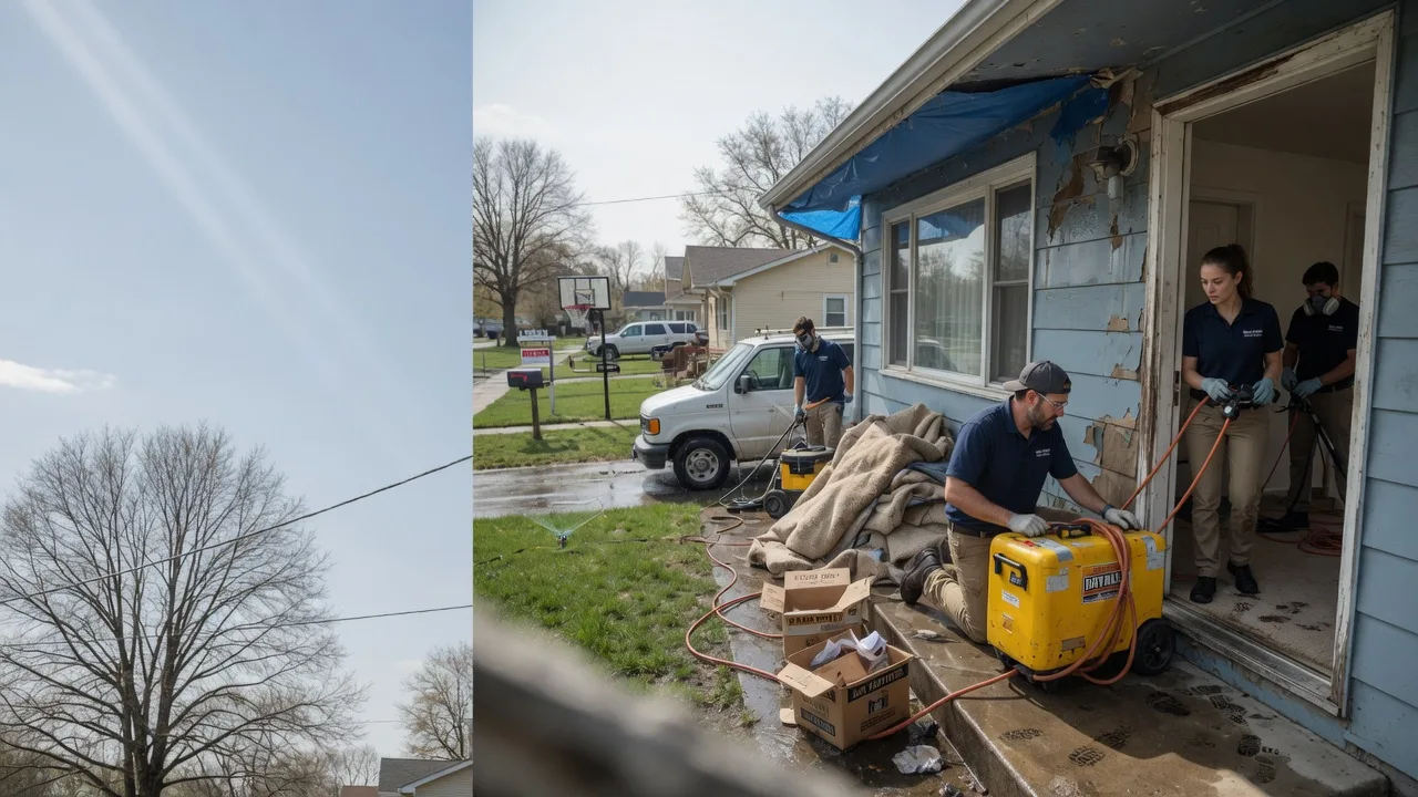 Basement Flood Cleanup in Van Buren, ME near me